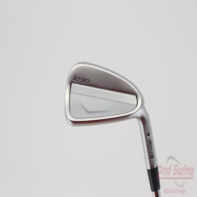 Ping i230 Single Iron 6 Iron Project X Rifle 6.0 Steel Stiff Right Handed Black Dot 37.5in