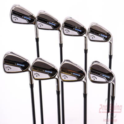 Callaway Paradym Ai Smoke Iron Set 4-PW AW Project X Cypher 2.0 60 Graphite Regular Right Handed 38.5in