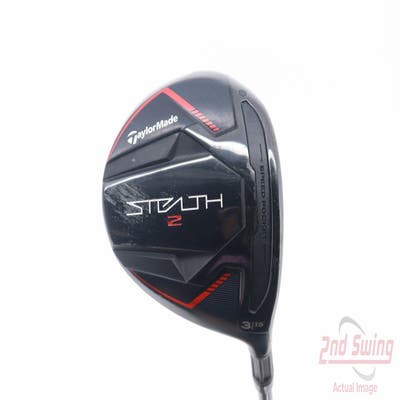 TaylorMade Stealth 2 Fairway Wood 3 Wood 3W 15° Project X HZRDUS Black Gen4 80 Graphite X-Stiff Right Handed 43.5in