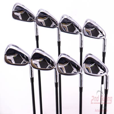 Ping G430 Iron Set 4-PW, 45 ALTA CB Black Graphite Senior Right Handed Silver Dot 37.75in
