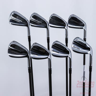 TaylorMade P-790 Iron Set 4-PW AW UST Mamiya Recoil 760 ES Graphite Regular Right Handed 38.25in