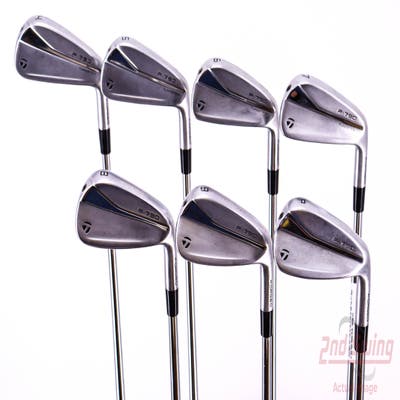 TaylorMade 2021 P790 Iron Set 4-PW FST KBS Tour FLT Steel X-Stiff Right Handed 38.0in
