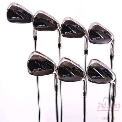 TaylorMade Stealth Iron Set 5-PW GW FST KBS MAX 85 MT Steel Stiff Right Handed 38.5in