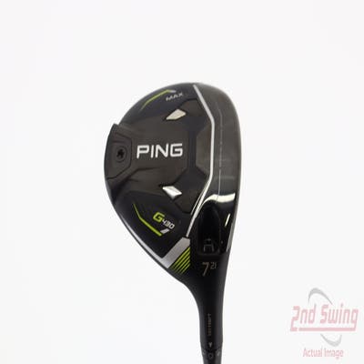 Ping G430 MAX Fairway Wood 7 Wood 7W 21° PX HZRDUS Smoke Red RDX 70 Graphite Stiff Right Handed 42.0in