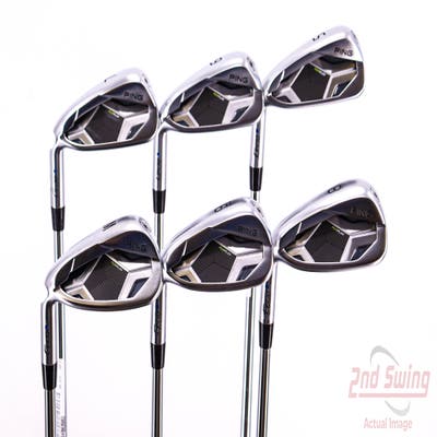 Ping G430 Iron Set 5-PW FST KBS Tour Steel Stiff Left Handed Blue Dot 38.25in