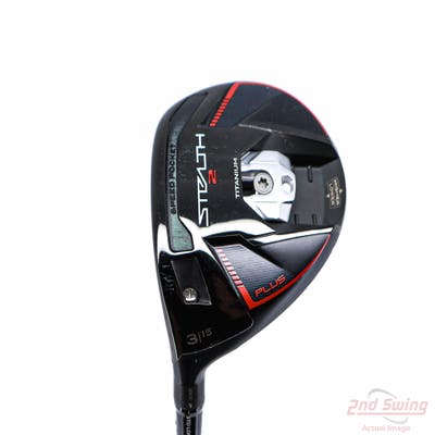TaylorMade Stealth 2 Plus Fairway Wood 3 Wood 3W 15° Aldila VS Proto 85 Graphite Stiff Left Handed 42.0in