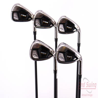 Callaway Rogue ST Max OS Lite Iron Set 6-PW Project X Cypher 50 Graphite Senior Right Handed 37.0in