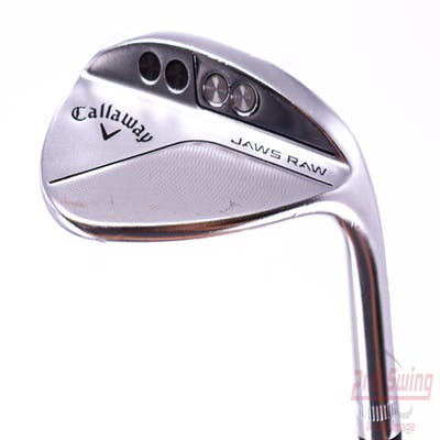 Callaway Jaws Raw Full Toe Chrome Wedge Sand SW 54° 10 Deg Bounce J Grind Dynamic Gold Spinner TI Steel Wedge Flex Right Handed 36.75in