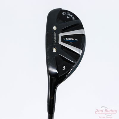 Callaway Rogue X Hybrid 3 Hybrid 18° Aldila Synergy Blue 60 Graphite Regular Left Handed 40.5in