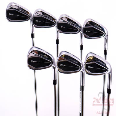 TaylorMade Qi Iron Set 5-PW AW FST KBS MAX 85 MT Steel Stiff Right Handed 39.0in