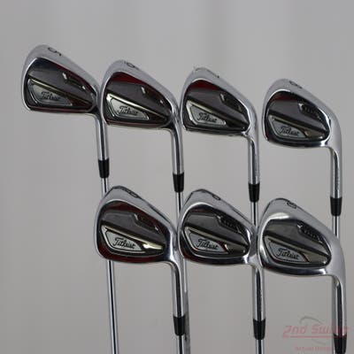 Titleist T100 Iron Set 5-PW GW True Temper AMT White S300 Steel Stiff Right Handed STD