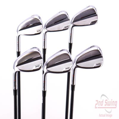 Ping i530 Iron Set 4-PW ALTA CB Black Graphite Stiff Left Handed Red dot 38.0in
