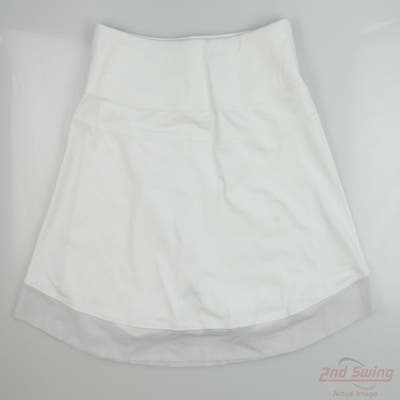 New Womens Cutter & Buck Skort Large L White MSRP $85