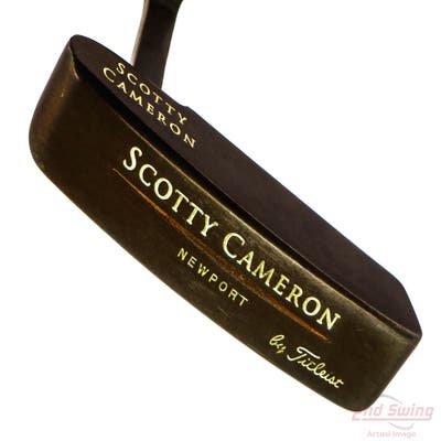Titleist Scotty Cameron Oil Can Newport Putter Steel Left Handed 35.0in - Rare LH