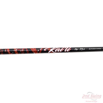 Used W/ TaylorMade RH Adapter Mitsubishi Rayon Kai'li Red 75g Fairway Shaft Stiff 41.5in