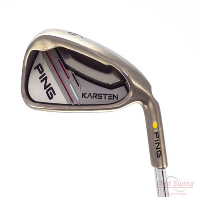Ping 2014 Karsten Single Iron 6 Iron Ping CFS Distance Steel Senior Right Handed Yellow Dot 37.75in