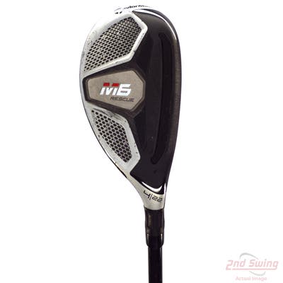 TaylorMade M6 Hybrid 4 Hybrid 22° Fujikura ATMOS 5 Orange Graphite Senior Right Handed 40.25in