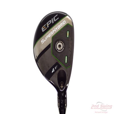 Callaway EPIC Super Hybrid 4 Hybrid 21° Aerotech SteelFiber fc65 Graphite Senior Right Handed 40.0in