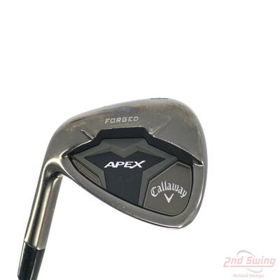Callaway Apex Smoke 19 Single Iron Pitching Wedge PW True Temper Elevate 95 VSS Black Steel Regular Left Handed 36.0in
