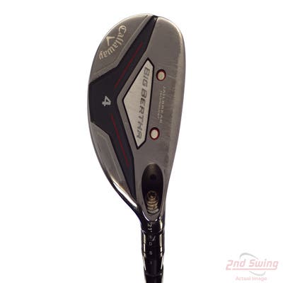 Callaway 2019 Big Bertha Hybrid 4 Hybrid 21° PX HZRDUS Smoke Red RDX 80 Graphite Stiff Right Handed 39.25in