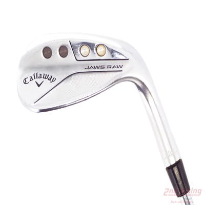 Callaway Jaws Raw Chrome Wedge Lob LW 58° 8 Deg Bounce Z Grind Dynamic Gold Spinner TI Steel Wedge Flex Right Handed 34.75in