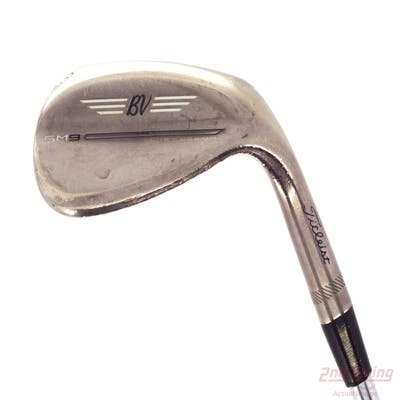 Titleist Vokey SM9 Brushed Steel Wedge Lob LW 58° 8 Deg Bounce M Grind True Temper AMT White X100 Steel X-Stiff Right Handed 35.75in