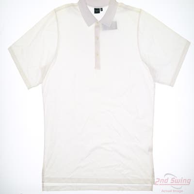 New Mens Fairway & Greene Polo XX-Large XXL White MSRP $80