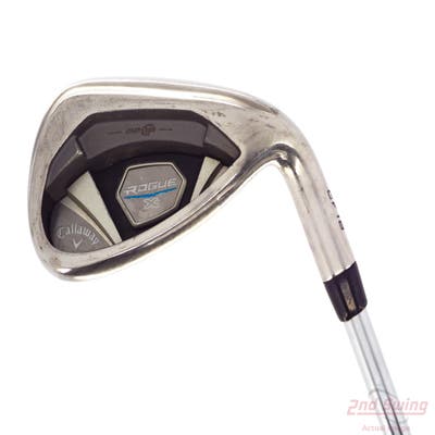 Callaway Rogue X Single Iron Pitching Wedge PW FST KBS MAX 90 Steel Stiff Right Handed 36.75in