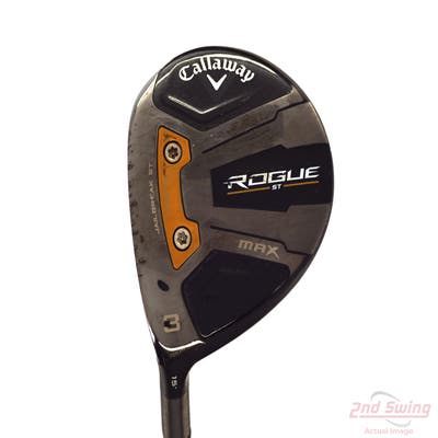 Callaway Rogue ST Max Fairway Wood 3 Wood 3W 15° UST Mamiya Recoil 450 F2 Graphite Senior Left Handed 43.0in