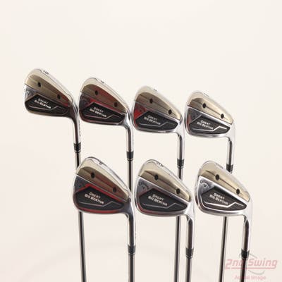 Callaway Great Big Bertha 23 Iron Set 6-PW AW SW UST Helium Nanocore IP 60 Graphite Senior Right Handed STD