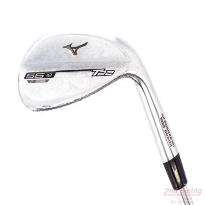 Mizuno T22 Satin Chrome Wedge Sand SW 56° 10 Deg Bounce D Grind Dynamic Gold Tour Issue S400 Steel Stiff Right Handed 35.0in