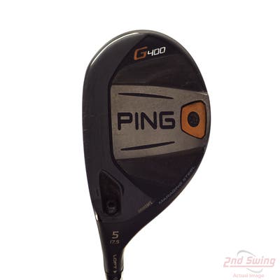 Ping G400 Fairway Wood 5 Wood 5W 17.5° Ping Tour 75 Graphite Stiff Left Handed 43.5in