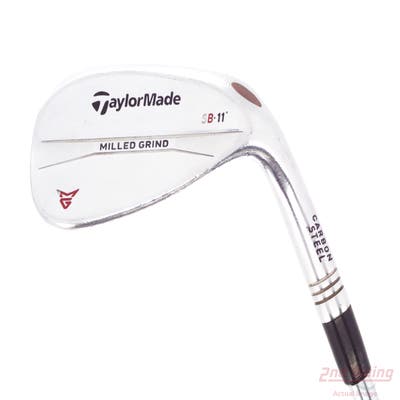 TaylorMade Milled Grind Satin Chrome Wedge Sand SW 54° 11 Deg Bounce SB True Temper Dynamic Gold S400 Steel Stiff Right Handed 35.5in