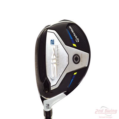 TaylorMade SIM2 Titanium Fairway Wood 3 Wood 3W 15° MCA Tensei AV Blue Raw 65 Graphite Stiff Left Handed 43.5in