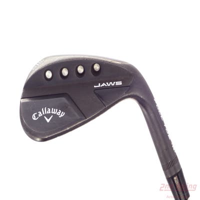 Callaway Jaws Full Toe Raw Black Wedge Lob LW 58° 10 Deg Bounce Dynamic Gold Spinner TI Steel Wedge Flex Right Handed 34.75in