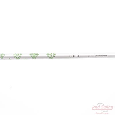 Used W/ Callaway RH Adapter Mitsubishi Golf Eldio White/Green 40g Driver Shaft Ladies 43.0in