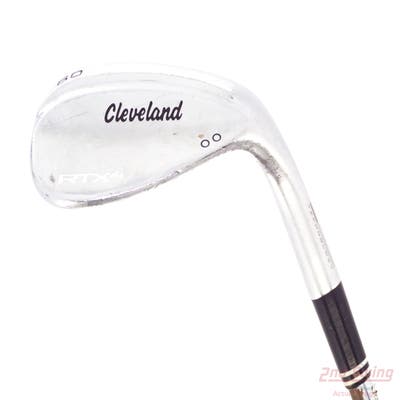 Cleveland RTX 4 Tour Satin Wedge Lob LW 60° 9 Deg Bounce Mid Dynamic Gold Tour Issue S400 Steel Stiff Right Handed 35.0in