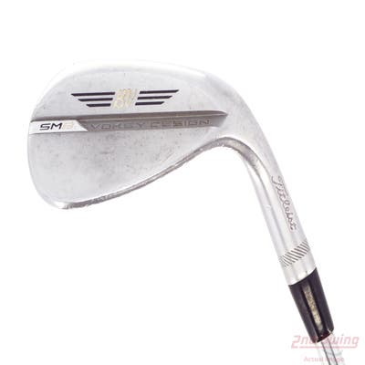 Titleist Vokey SM8 Tour Chrome Wedge Sand SW 54° 10 Deg Bounce S Grind Titleist Vokey BV Steel Wedge Flex Right Handed 35.5in