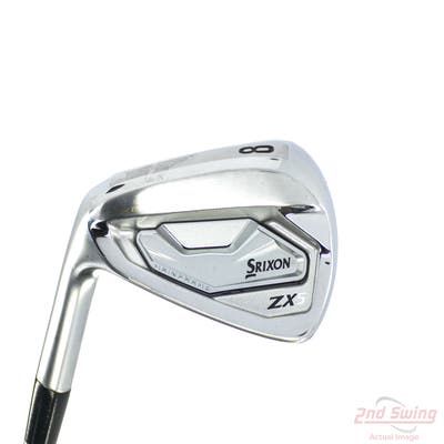 Mint Srixon ZX5 MK II Single Iron 8 Iron FST KBS C-Taper Lite Matte Graphite Stiff Left Handed 37.0in