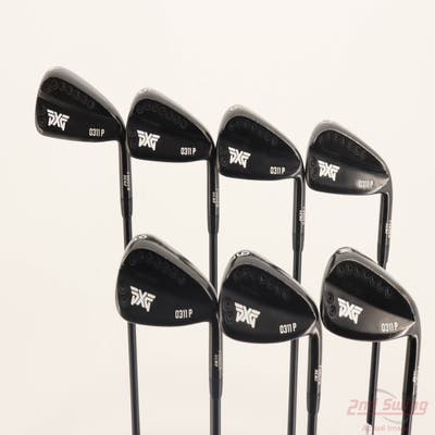 PXG 0311 P GEN2 Xtreme Dark Iron Set 4-PW FST KBS TGI 60 Graphite Regular Right Handed +1 1/4"