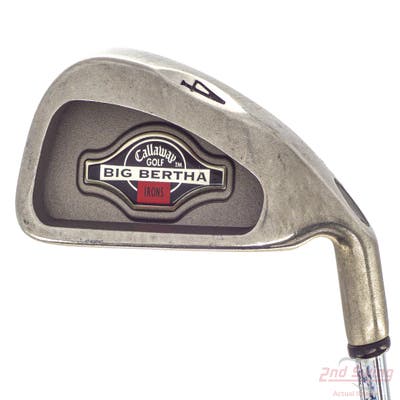 Callaway 1994 Big Bertha Single Iron 4 Iron True Temper Memphis 10 Steel Stiff Right Handed 38.75in