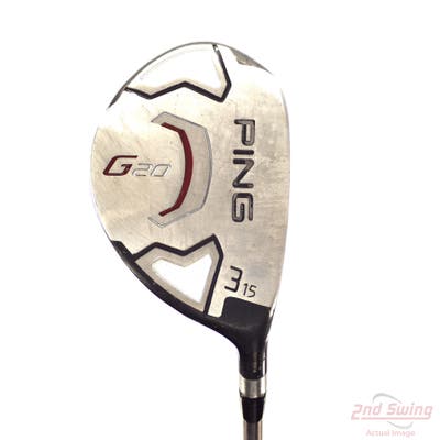 Ping G20 Fairway Wood 3 Wood 3W 15° Ping TFC 169F Graphite Stiff Right Handed 43.25in