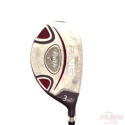 Ping Faith Fairway Wood 3 Wood 3W 18° Ping ULT 200 Ladies Graphite Ladies Right Handed 42.25in