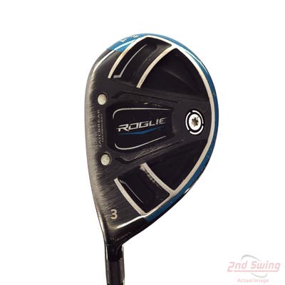 Callaway Rogue Fairway Wood 3 Wood 3W Aldila Synergy Blue 60 Graphite Stiff Left Handed 43.5in