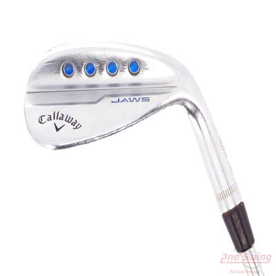 Callaway Jaws MD5 Platinum Chrome Wedge Lob LW 58° 12 Deg Bounce W Grind Dynamic Gold Tour Issue S200 Steel Stiff Right Handed 35.5in