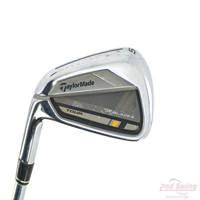 TaylorMade Rocketbladez Tour Single Iron 5 Iron FST KBS Tour Steel Stiff Left Handed 38.5in