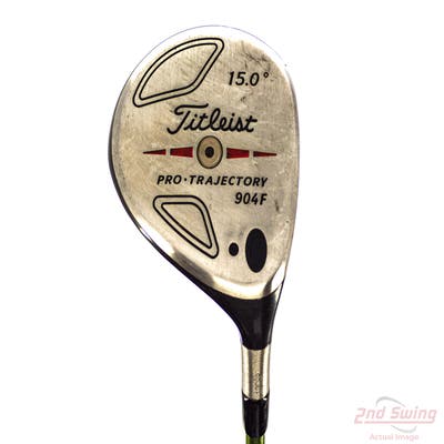 Titleist 904 F Fairway Wood 3 Wood 3W 15° Aldila NV 75 Graphite Stiff Right Handed 43.25in