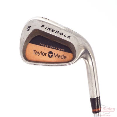 TaylorMade Firesole Single Iron 6 Iron TM S-90 Steel Stiff Right Handed 37.5in