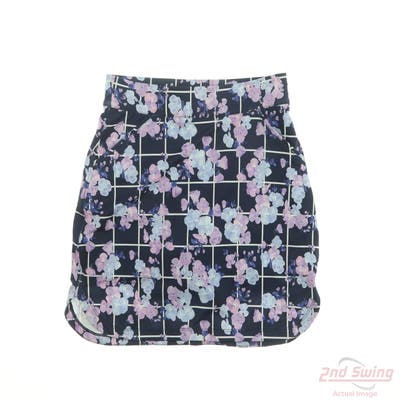 New Womens Peter Millar Skort Small S Navy Blue MSRP $110
