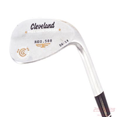 Cleveland 2012 588 Chrome Wedge Sand SW 56° 14 Deg Bounce True Temper Tour Concept Steel Wedge Flex Right Handed 35.75in